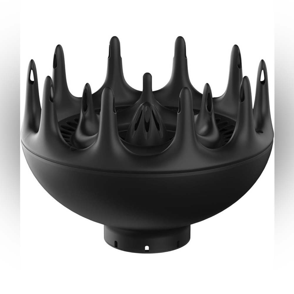 Black Orchid Diffuser for curly hair, Snozzlepro adapter